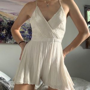 Urban Outfitters Cream Romper